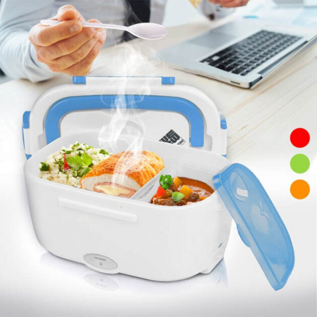 علبة حفظ وتسخين الطعام المتنقلة الكهربائية-Lunch Box électrique chauffante