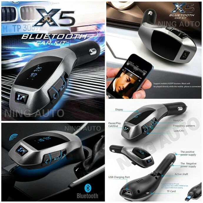 lecteur MP3 Bluetooth de voiture