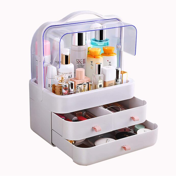 Boîte de rangement pour maquillage