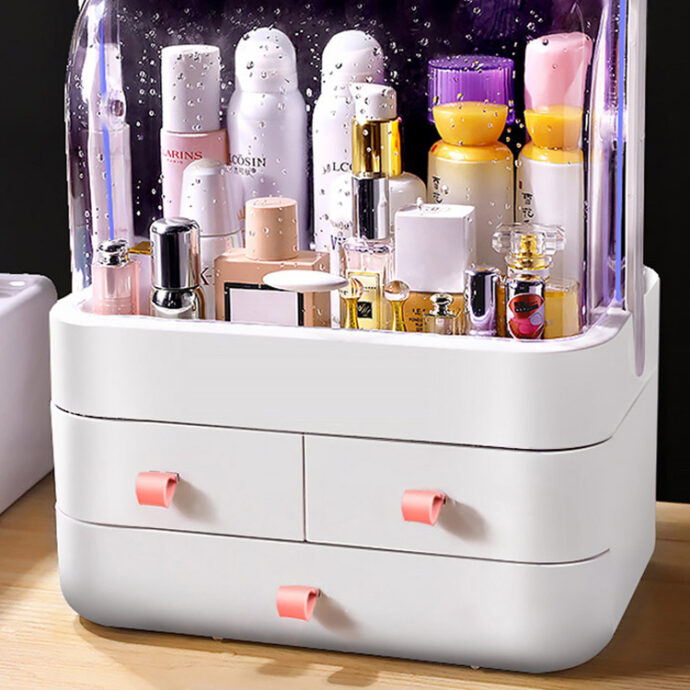 Boîte de rangement pour maquillage